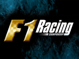 F1 Racing Championship title screen for Nintendo 64